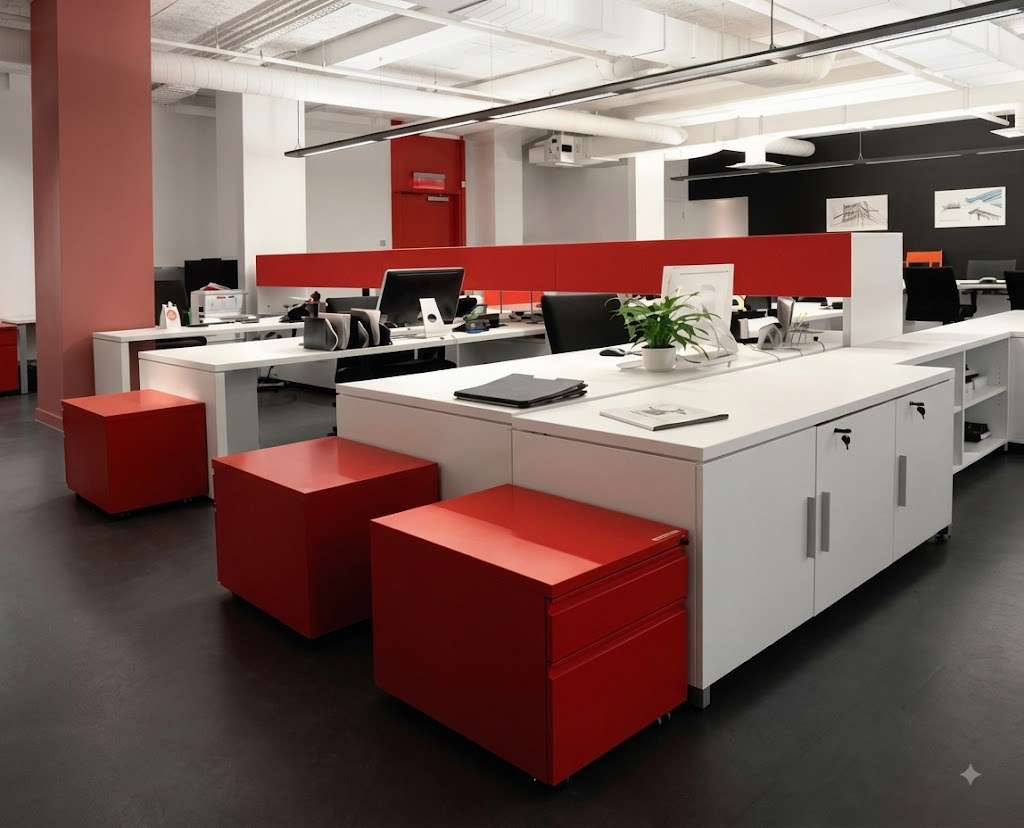 Modern Ergonomic Office Setup